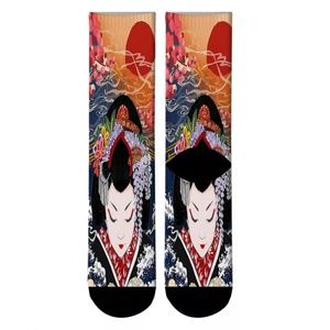 Japanese Geisha Girl Socks 4/$32